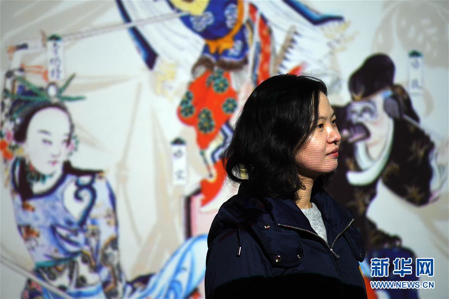 A museum displayed a collection of famous paintings on loan from a museum in Europe