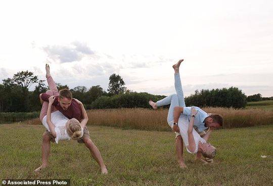 The transportation department repaired a section of highway that had been damaged by flooding