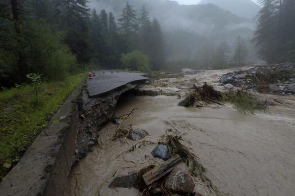 A construction project to widen a major highway began, with expected completion in two years